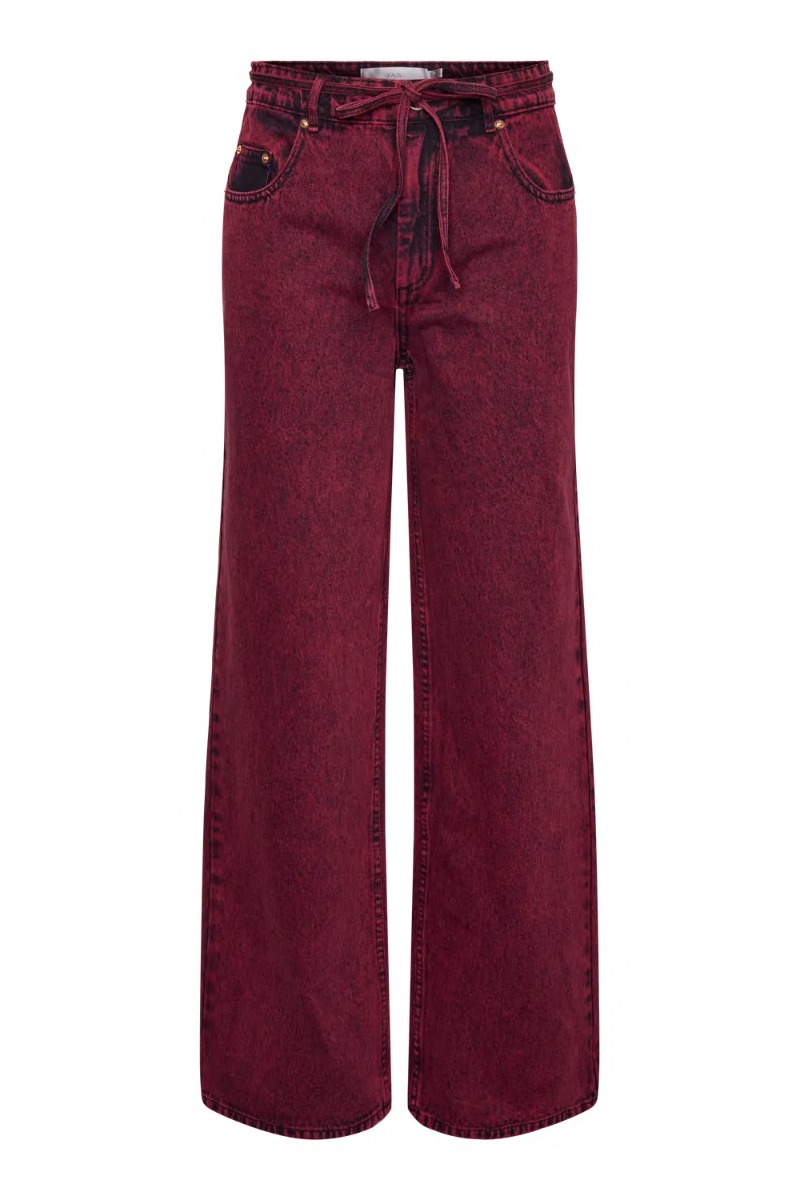 ..  Jeans   Moon Hmw Jeans .  Maroon Banner fra Yas hos Lykke by Lykke 5715614700738