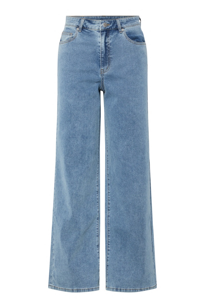 ..  Jeans  Scala Hmw Denim Jeans  Light Blue Denim fra Yas hos Lykke by Lykke 5715730605665