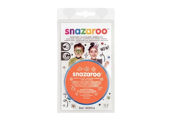 Ansigtsmaling Orange 18 Ml Snazaroo