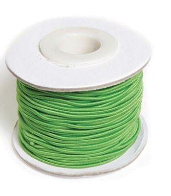 Elastiksnor   2mm   25m Grøn
