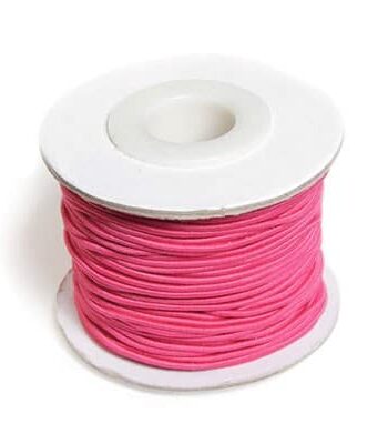 Elastiksnor   2mm   25m Pink