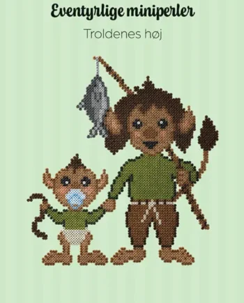 Eventyrlige Miniperler  Troldenes Høj  Perlebog Christina Og Louise Kronborg