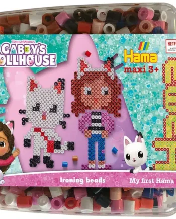 Hama Maxi Gabby   Dollhouse  Perler Plade   Bøtte