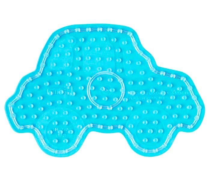 Hama Maxi Perleplade Bil Transparent Stk