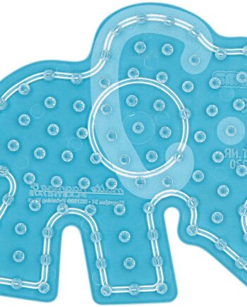 Hama Maxi Perleplade Lille Elefant Transparent   Stk