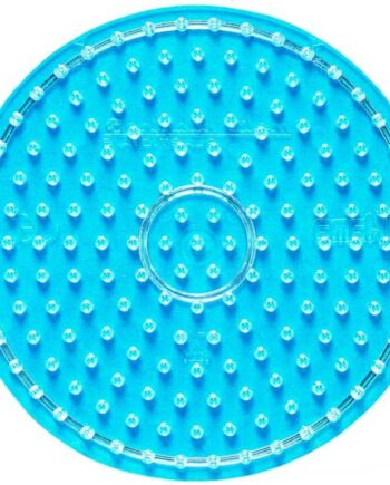 Hama Maxi Perleplade Rund Transparent   Stk