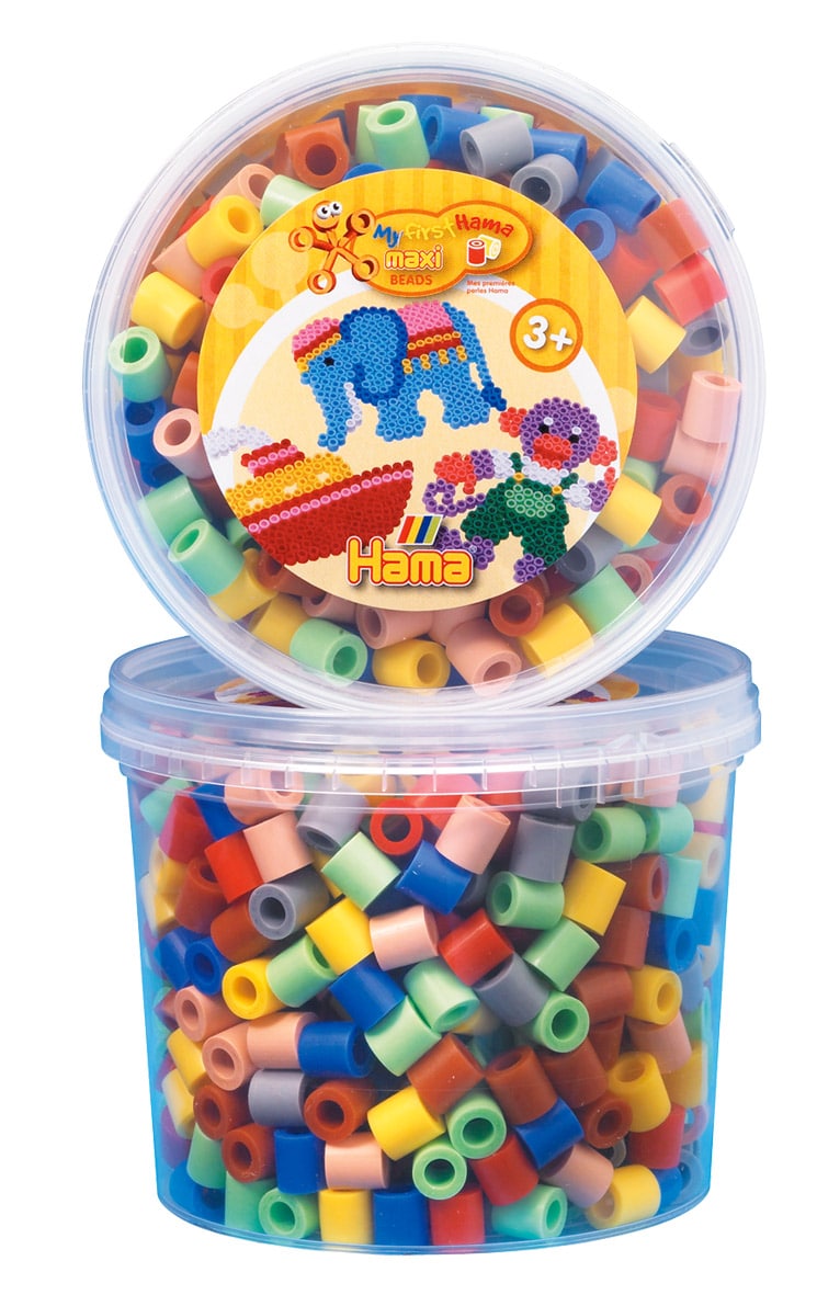 Hama Maxi Perler 600 Stk Mix Farver 69 8473