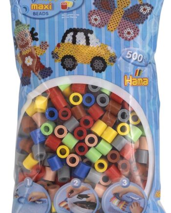 Hama Maxi Perler 500 Stk Mix Farver 69