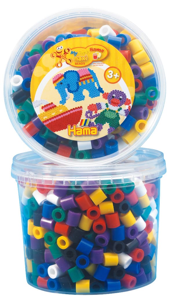 Hama Maxi Perler 600 Stk Mix Farver 00 8570