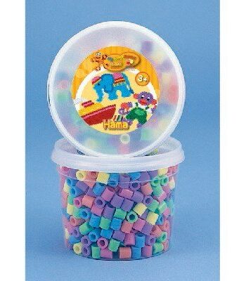Hama Maxi Perler 600 Stk Mix Pastel Farver  8571