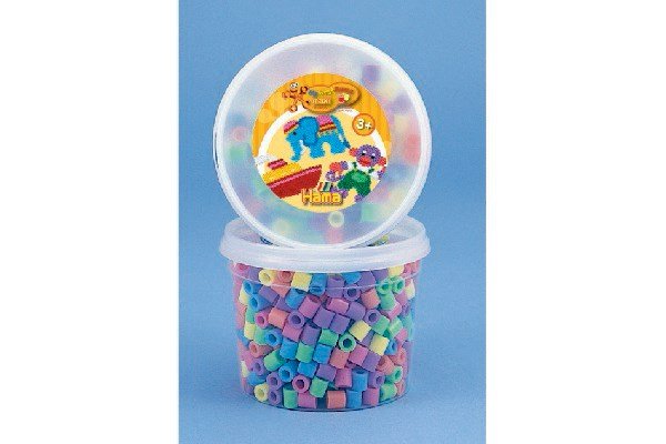 Hama Maxi Perler 600 Stk Mix Pastel Farver 8571