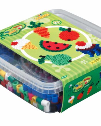 Hama Maxi Perlesæt  Lav Mad 600 Perler     Maxi Perleplade