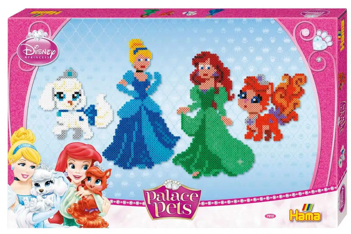 Hama Midi Perler Gaveæske Disney Prinsesser