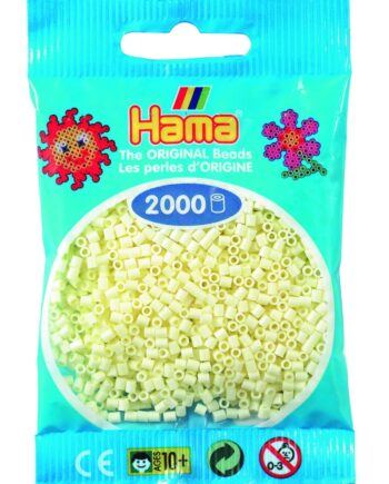 Hama Mini Perler    000 Stk Creme Mini  501-02