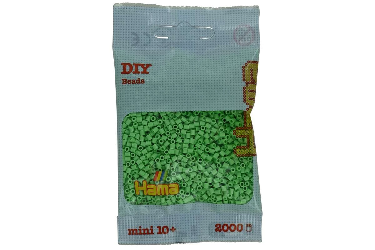 Hama Mini Perler- 2000stk Klar Grøn 501-115