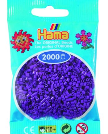Hama Mini Perler    000 Stk Lilla Mini  501-07