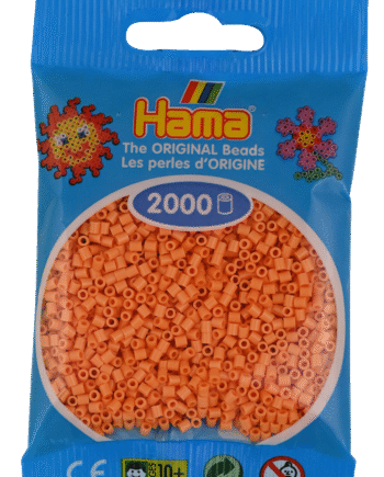 Hama Mini Perler    000 Stk Lys Abriko Mini  501-105