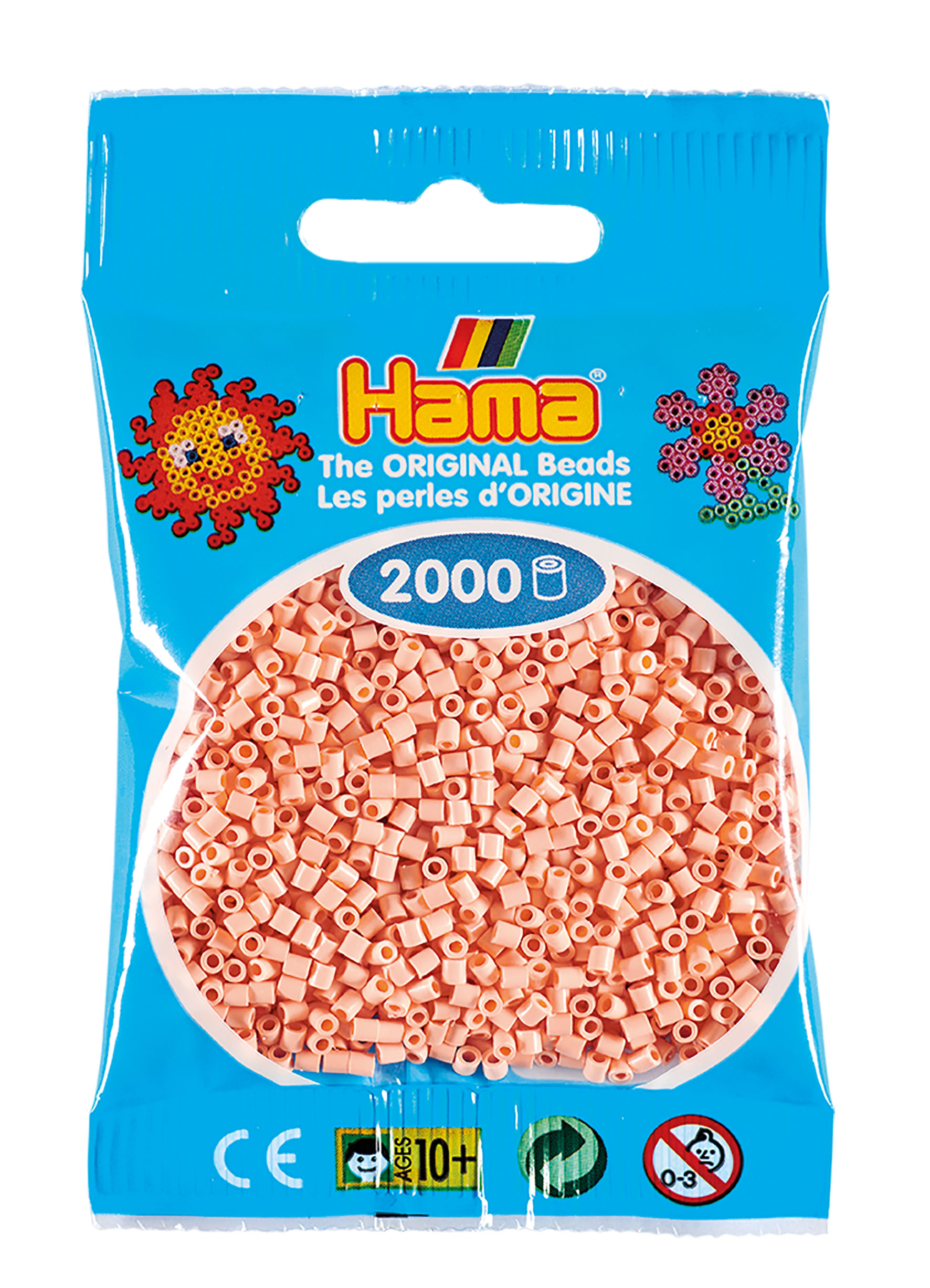 Hama Mini Perler 000 Stk Lys Fersken Mini 501-78