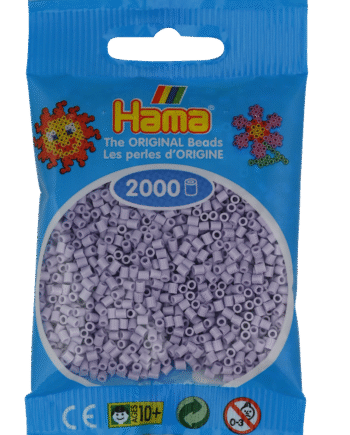 Hama Mini Perler    000 Stk Lys Lavendel Mini  501-106