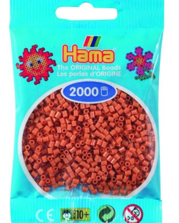 Hama Mini Perler    000 Stk Lysebrun Mini  501-21