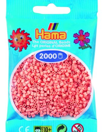Hama Mini Perler    000 Stk Mat Rosa Mini  501-26