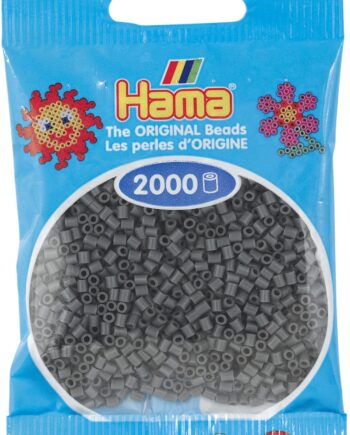 Hama Mini Perler    000 Stk Mørkegrå Mini  501-71