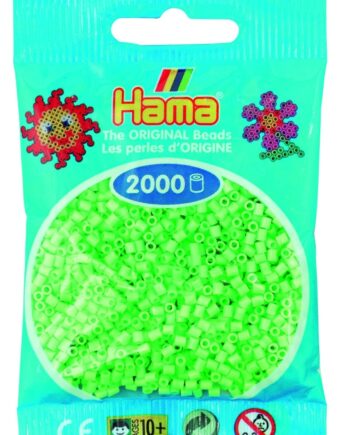 Hama Mini Perler    000 Stk Pastel Grøn Mini  501-47