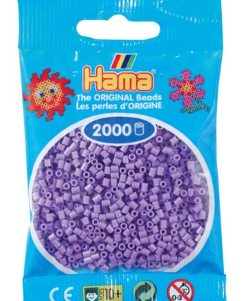 Hama Mini Perler    000 Stk Pastel Lilla Mini  501-45