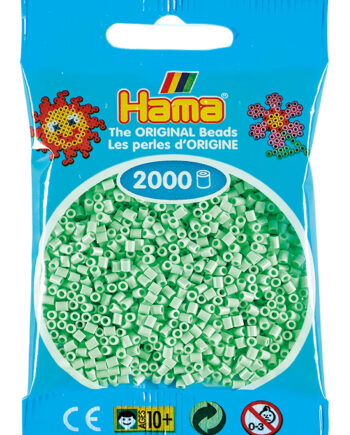 Hama Mini Perler    000 Stk Pastel Mint Mini  501-98