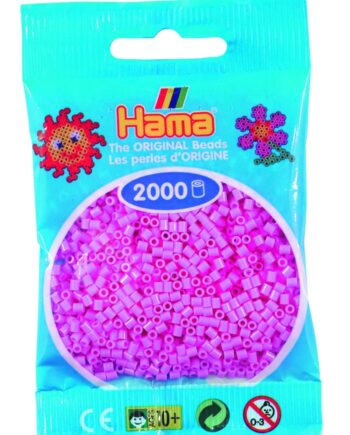 Hama Mini Perler    000 Stk Pastel Pink Mini  501-48