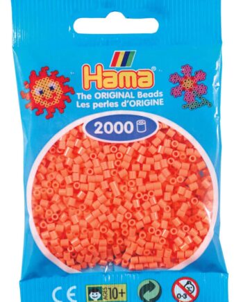 Hama Mini Perler    000 Stk Pastel Rød Mini  501-44