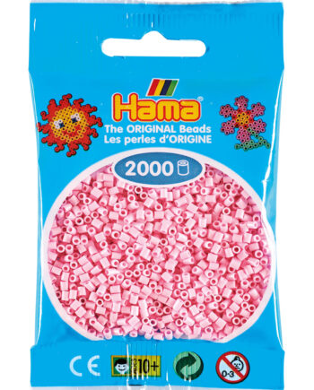 Hama Mini Perler    000 Stk Pastel Rosa Mini  501-95