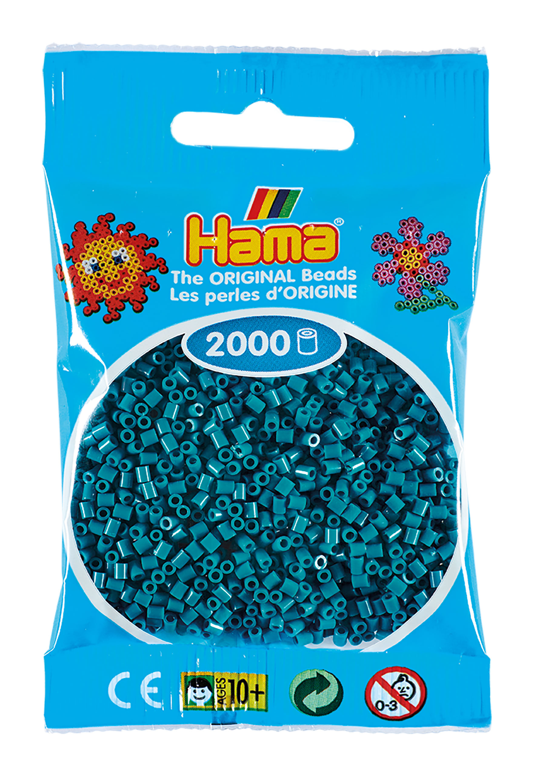 Hama Mini Perler 000 Stk Petrol Mini 501-83