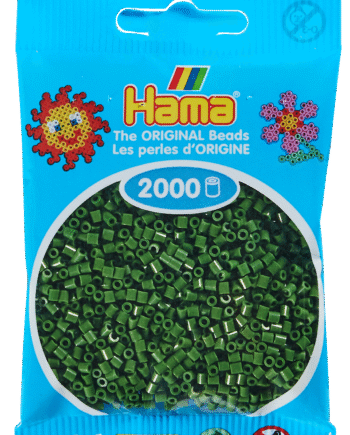 Hama Mini Perler    000 Stk Skovgrøn Mini  501-102
