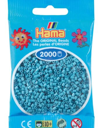 Hama Mini Perler    000 Stk Turkis Mini  501-31