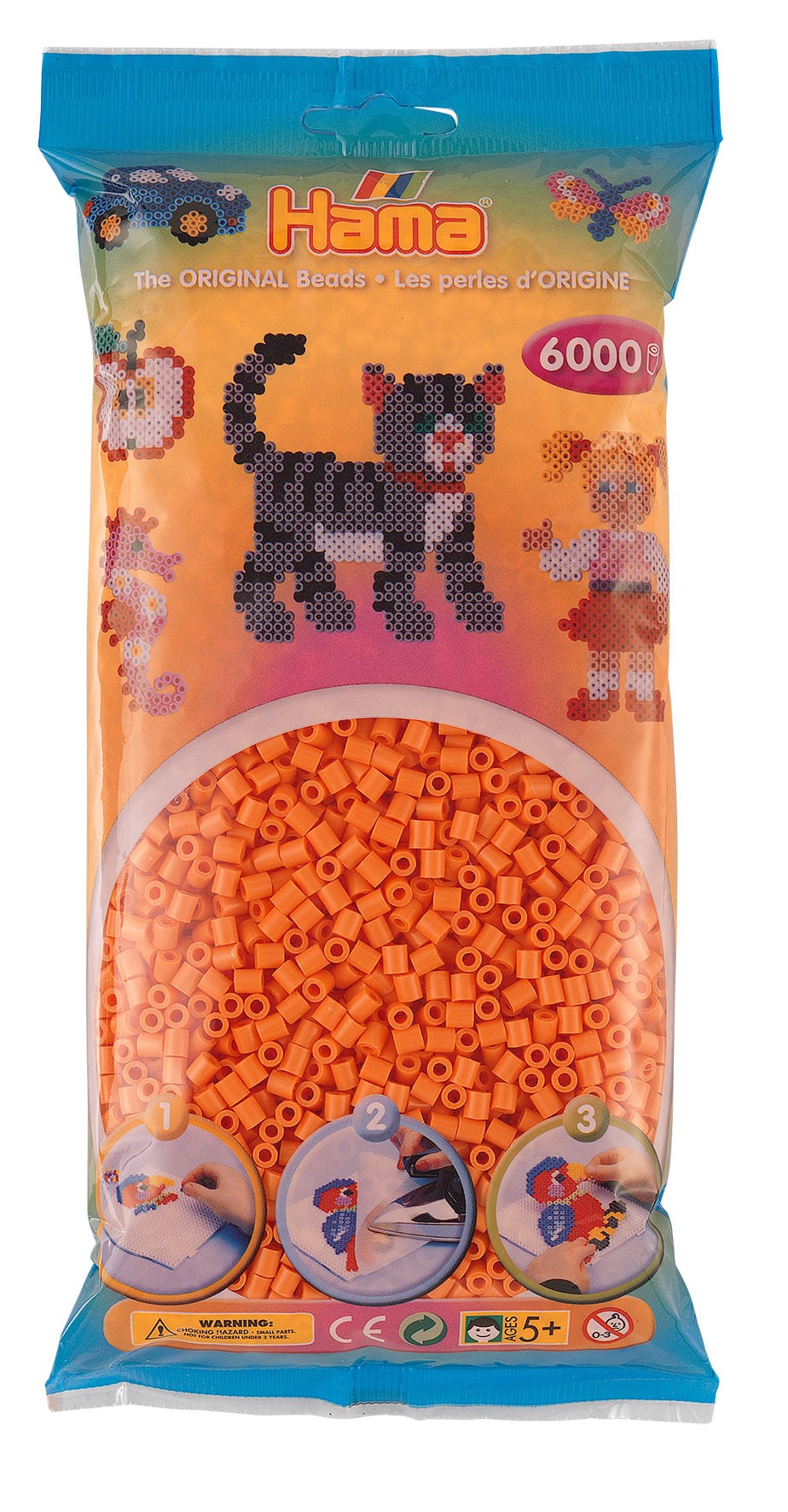 Hama Perler 6000 Stk Abrikos Midi 205-79