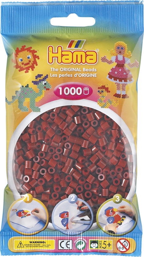 Hama Perler 1000 Stk Bordeaux Midi 207-30
