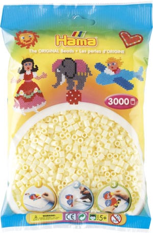 Hama Perler 3000 Stk Creme Midi 201-02