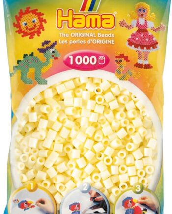 Hama Perler 1000 Stk Creme Midi  207-02