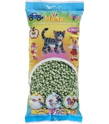 Hama Perler  6000 Stk Eukalyptus  205-101