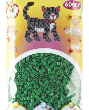 Hama Perler  6000 Stk Grøn Midi  205-