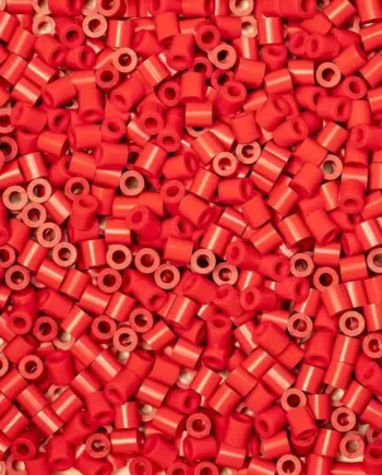 Hama Perler 3000stk Kirsebærrød Midi  201-114