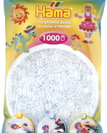Hama Perler 1000 Stk Klar Midi  207-19