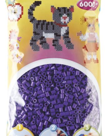 Hama Perler  6000 Stk Lilla Midi  205-07