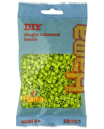 Hama Perler 1000 Stk Lime Midi  207-104