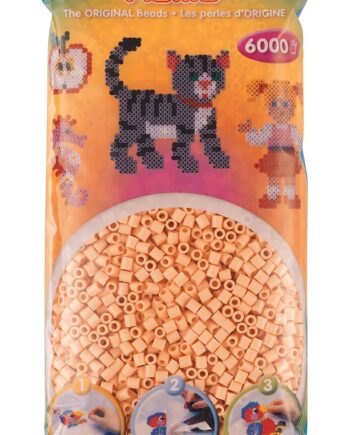 Hama Perler  6000 Stk Lys Fersken Midi  205-78
