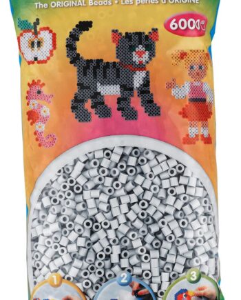 Hama Perler  6000 Stk Lys Grå Midi  205-70