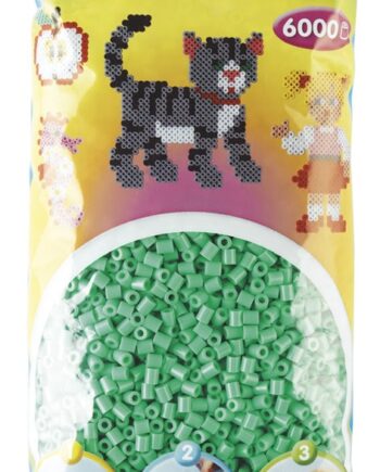 Hama Perler  6000 Stk Lys Grøn Midi  205-11