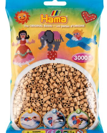 Hama Perler  3000 Stk Lys Nougat  Midi  201-75