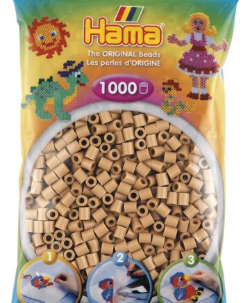Hama Perler 1000 Stk Lys Nougat Midi  207-75
